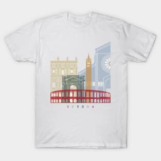 Verona skyline poster T-Shirt